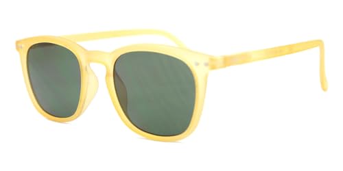 E SUN Yellow Honey Standard New Unisex Sunglasses2