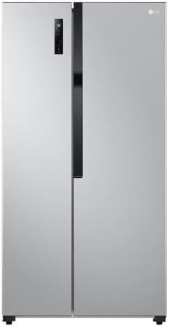 LG Geladeira Side by Side 519L 91 x 64,3 x 178,6 cm Inox Look Fro...