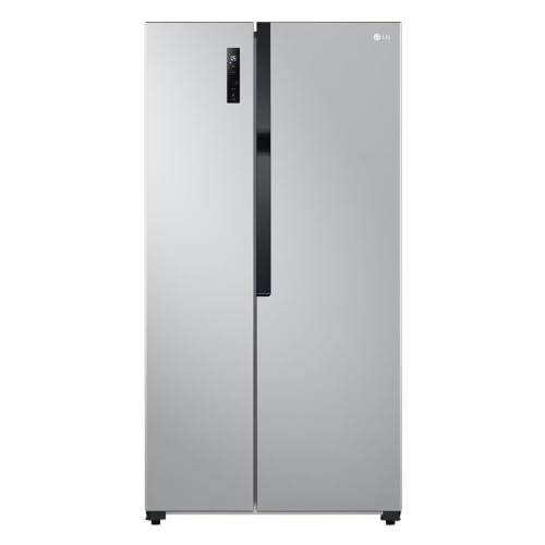 LG Geladeira Side by Side 519L 91 x 64,3 x 178,6 cm Inox Look Frost Free Inverter 2 Portas