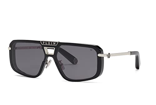 Philipp Plein SPP008M 0700 Nero Lucido Sunglasses Man Acetate, Mask, 99