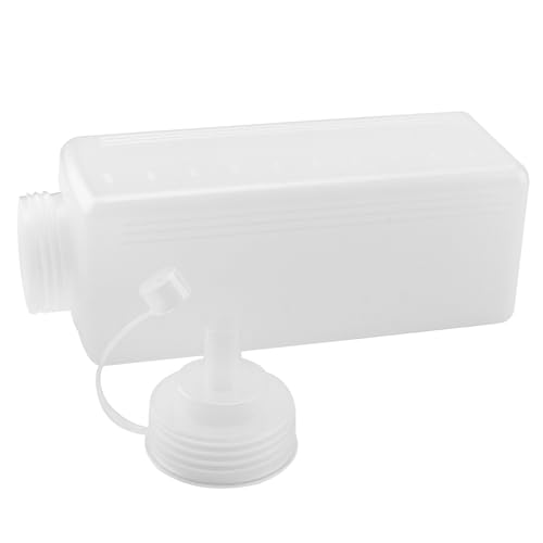 DAKFOOK 8 Pack 1000ml Squeeze Sauce Bottles, 34oz Square Plastic Squeeze Bottles with Nozzles, Large Plastic Condiment Bottles for Ketchup Olive Oil BBQ Syrup Sauce Dressings - Image 4