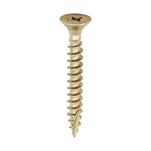 TIMCO Classic Multi-Purpose Screws - PZ - Double Countersunk - 3.5 x 35 - Gold - Box of 200