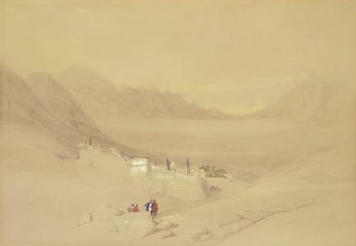 Póster en lienzo del Convento de Santa Catalina, decoración elegante de 60x90cm