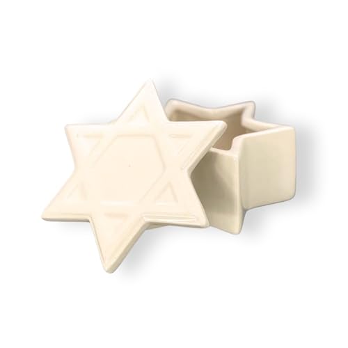 Susabella Bar Mitzvah Gift or Bat Mitzvah Gift - Star of David Keepsake Box - Mazal Tov - Navy Blue
