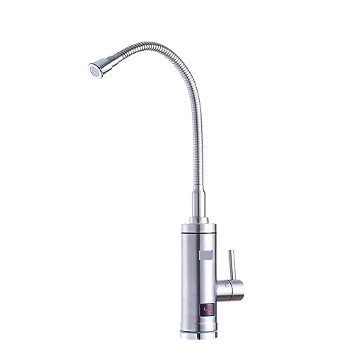 Evita tuberías frías con el grifo caliente instantáneo de acero inoxidable y pantalla 2