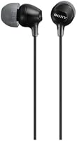 Căști in-ear Sony MDR-EX15AP cu microfon încorporat și telecomandă pentru smartphone, negre 5