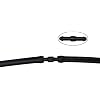 90PCS Windshield Washer Hose Connector, 2-Way I Type,3-Way T/Y Type Connector Kit,Black Universal Windshield Wiper Fitting Splitter(90PCS)