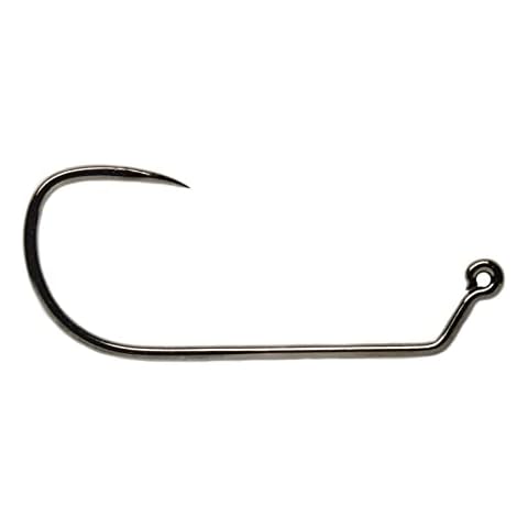 Fulling Mill Jig Force Long Shank Barbless Hook 6 Cover