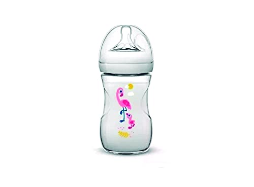 Kit Mamadeira Avent Pétala 260 ml Unicórnio e Flamingo 2 peças - Philips Avent