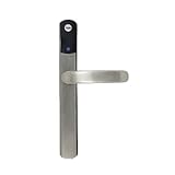 Yale SD-L1000-SN Conexis L1 Smart Keyless Door Handle For Home Security, Remote Lock/Unlock, App Control, Key Card and Phone Tag Included, Satin Nickel finish [BSI Approved]