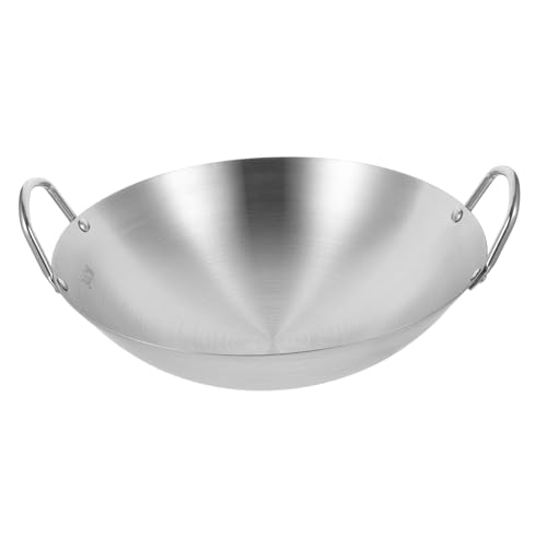 Wok para freír y saltear, apto para cocina de inducción miniatura 1