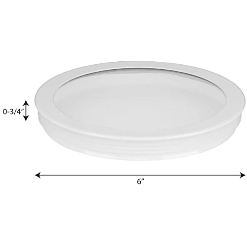 Progress Lighting Wet Location Glass Lens Cover, White by Progress Lighting - Used condition - Image 5
