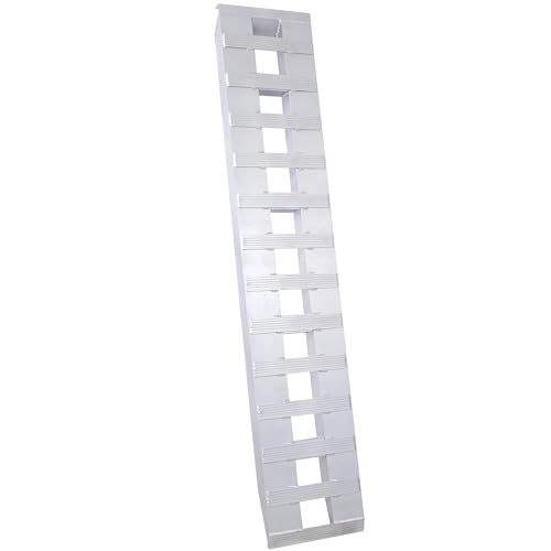Rampa de aluminio para tráiler 72" x 14" resistente miniatura 6