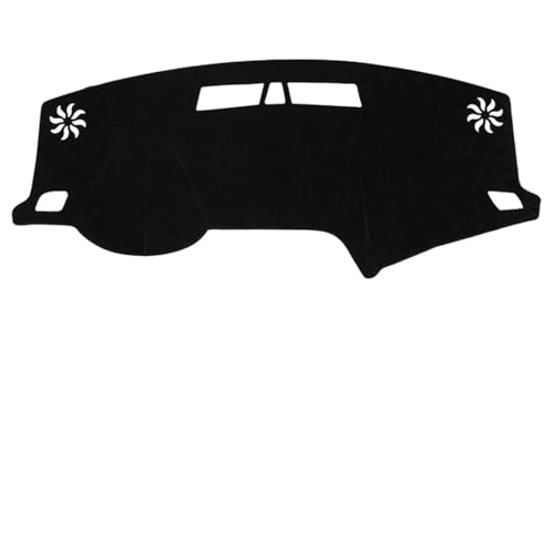 Dashmat Hyundai Sonata 2015-2019 tapis de tableau de bord noir antidérapant