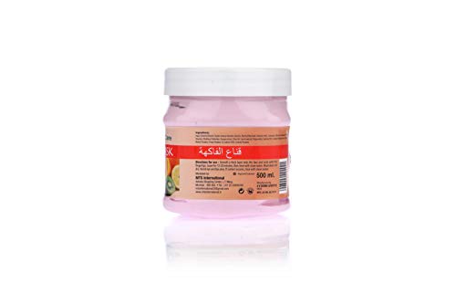 Image of Gemblue BioCare Face Mask - 500ml | Deep Cleansing & Brightening Facial Mask | For All Skin Types | Salon-Grade Skincare | Paraben-Free (500 ml, Fruit Mask)