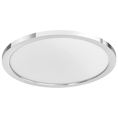 LEDVANCE Smart LED Badezimmerlampe Chrome, 18W, 2100LM, 3000-6500K, 30cm, IP44, Orbis Disc Wandleuchte, Badezimmerleuchte mit Wifi Technologie Cover
