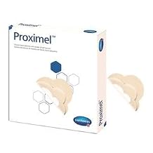 Hartmann 14600000 Proximel Silicone Foam Dressing with Border, Small Sacrum Pack of 5