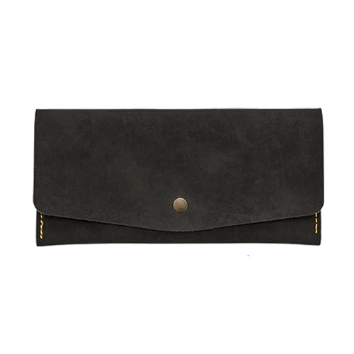 NatSumeBasics Black Cash Envelope Wallet Credit Card Holder Organizer