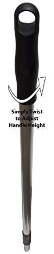 Nine Forty Commercial Usa Looped End Wet Mop With Aluminum Extension Handle And Flip Grip Clamp #TOP5