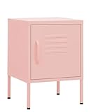 YUHI-HQYD Nachttische 2 STK.,Beistelltisch,Industrieller...