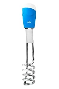Polycab Eterna SPIR 1000-Watt Immersion Rod Water Heater with Copper tube element with Nickel Plating with 2 years warranty (Blue)