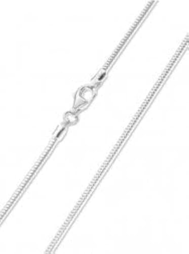 Chaîne serpent en argent sterling 925 collier femme et boîte à bijoux
