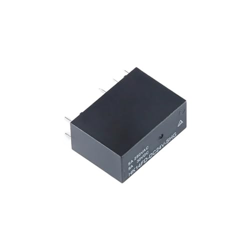 Relais HK14FD DC 5V 12V 24V : composant électronique de conversion 8 pieds lot de 5