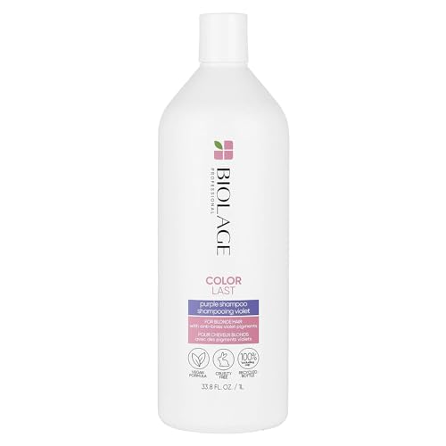 Biolage Color Last Purple Shampoo Neutralizes Brass & Unwanted Yellow