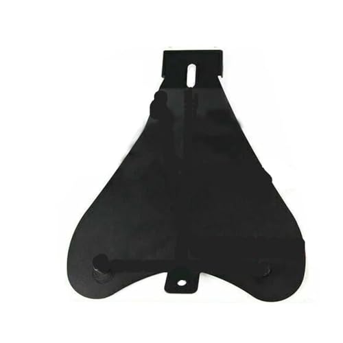 Siège solo en PU rétro pour moto custom chopper bobber avec ressort de 3 pouces
