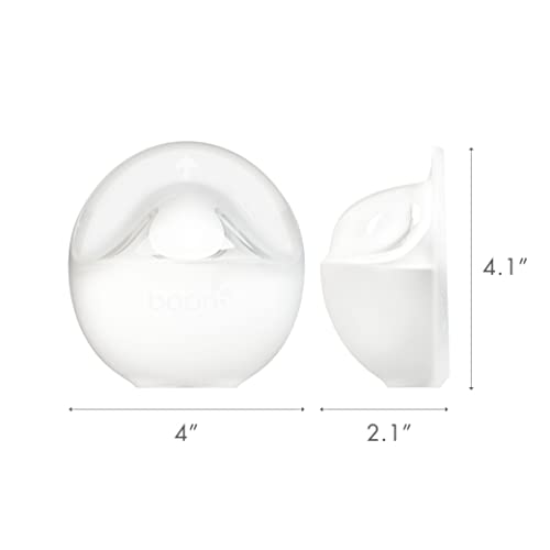 Boon Trove - Manual Breast Pump - Silicone Breast Milk Collector Shell - Passive Breast Pump For Nursing Newborns And Breastfeeding Essentials - 1 Count #TOP6