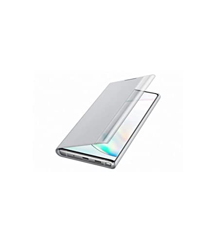 Samsung Clear View Cover Galaxy Note 10 Argenté - 6.3 pouces
