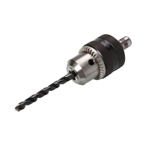 Image of Fein 3-Jaw Drill Chuck with QuickIn Shank for Secure Grip and Versatile Drilling Applications - Easy Installation, 1/8-5/8" Clamping Capacity - 63901023011