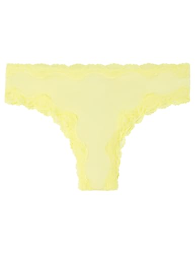 Women’secret Brazilian Briefs with Lace Detail – Yellow Women’secret Brazilian Briefs with Lace Detail – Yellow