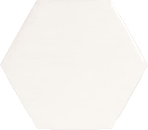 Daltile Mesmerist 4" Hexagon Ceramic Wall Tile In Spirit (30 Pc Per Carton) (3 Sqft Per Carton ) #TOP3