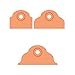 Pink Paper Craft Punch 1.5