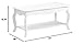 White Elegant Cottage Home Style Coffee Cocktail Table