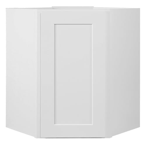 Image of Design House Brookings Kitchen Corner Wall Cabinet, 24 inch, White