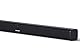 SHARP HTSB110 2.0 Soundbar 90W (USB, Bluetooth, HDMI, Optisch, AUX-In (3,5mm), Breite: 80cm), Slim-Design, schwarz