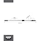 HARDY WORKING TOOLS Zwei-System-Aluminium-Teleskopstiel 0,8-1,4 m