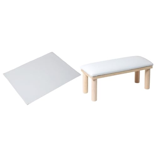 B Baosity ネイルアームレストネイルアートアームレストプロフェッショナルマニキュア枕ツール, 白