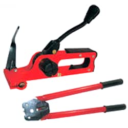 BK JAGAN & CO PACKING STRIP RATCHET TENSIONER AND CRIMPER TOOL (Carton Strapping Tensioner Box Packing Tool)
