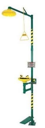 ESCORT Emergency Shower Eye And Face Wash Unit foot operated MN : 7005