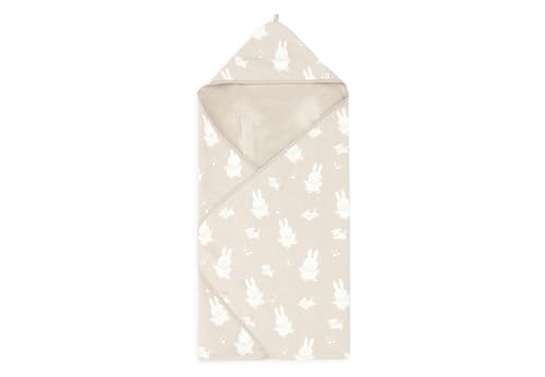 Plaid Miffy & Snuffy Nougat Jollein cadeau de naissance idéal