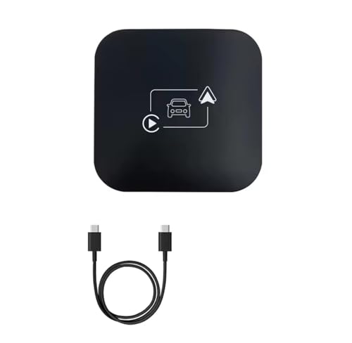 Image of Tobo Wireless CarPlay Adapter, Upgraded Plug & Plug-and-Play dongle for iPhone with 5.8GHz WiFi, Easy Installation and Online Updates, Compatible with OEM Wired CarPlay Car Models TD-1227WA