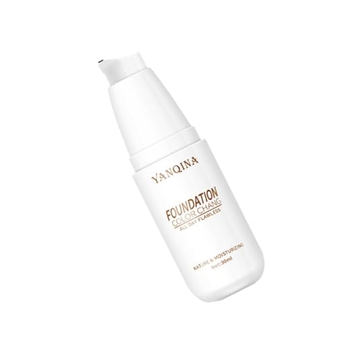 Didiseaon Base Líquida Base De Belleza Base De Maquillaje Base De Larga Duracion Base De Maquillaje Base Liquida Fluido De Base Que Cambia De Color Ocultador Fundación Segura Líquido