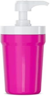 Portable Hand Sanitizer Dispenser for Car Cup Holders (Solid Pink)