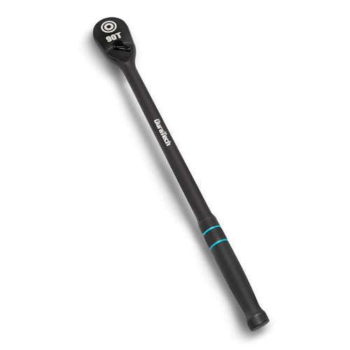 DURATECH Extra Long Handle 1/2-Inch Drive Ratchet 90-Tooth Ratchet Wrench