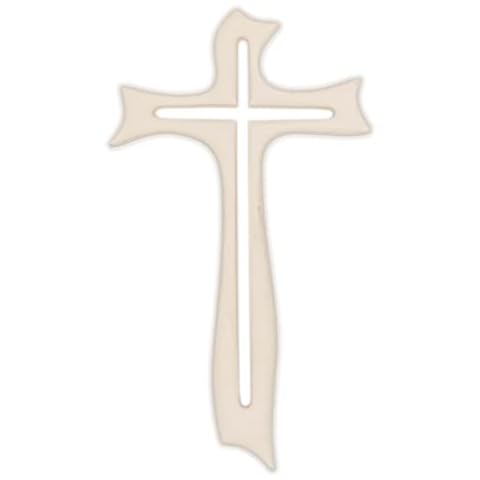 Crucifix blanc Holy Family 19 cm Cover