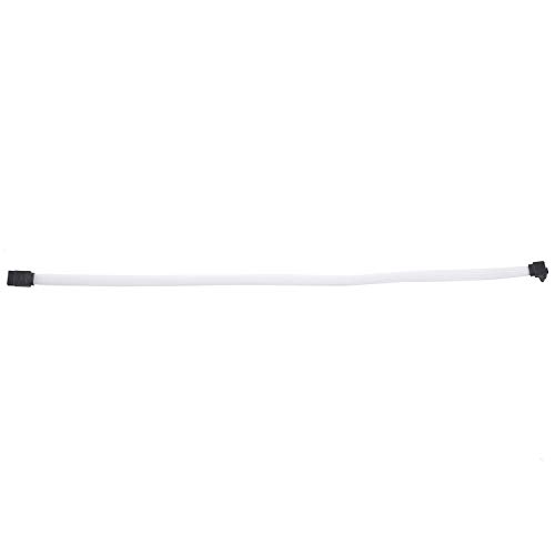 Cable de Datos SATA 3.0 50 cm Right Angle Blanco