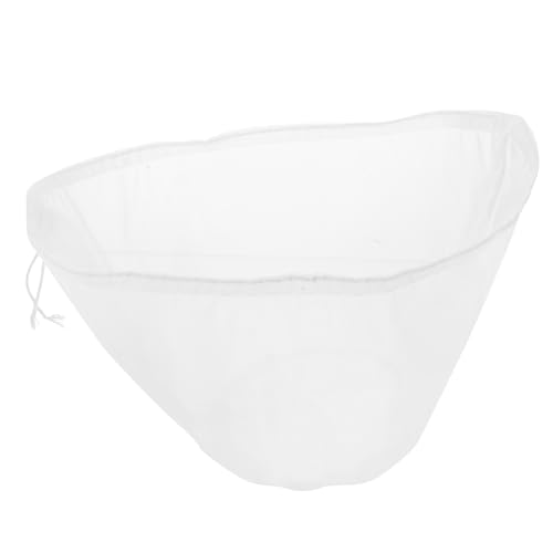 UKCOCO Bolsa Reutilizable de Malla Fina 41 Cm para Alimentos, Filtro de Nylon para Verduras y Jugos, Mediana, Adecuada para Cocina y Filtrado de Líquidos